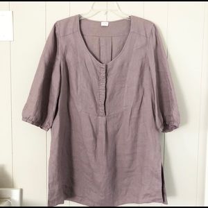 Light washed purple POETRY tunic dress/shirt
